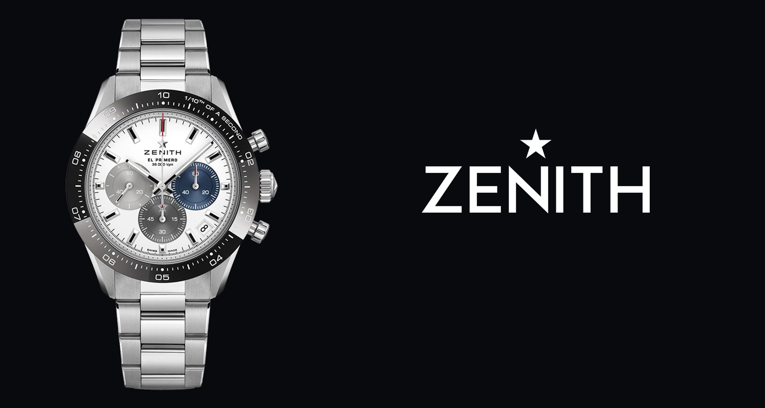 ゼニスのロゴと腕時計の画像